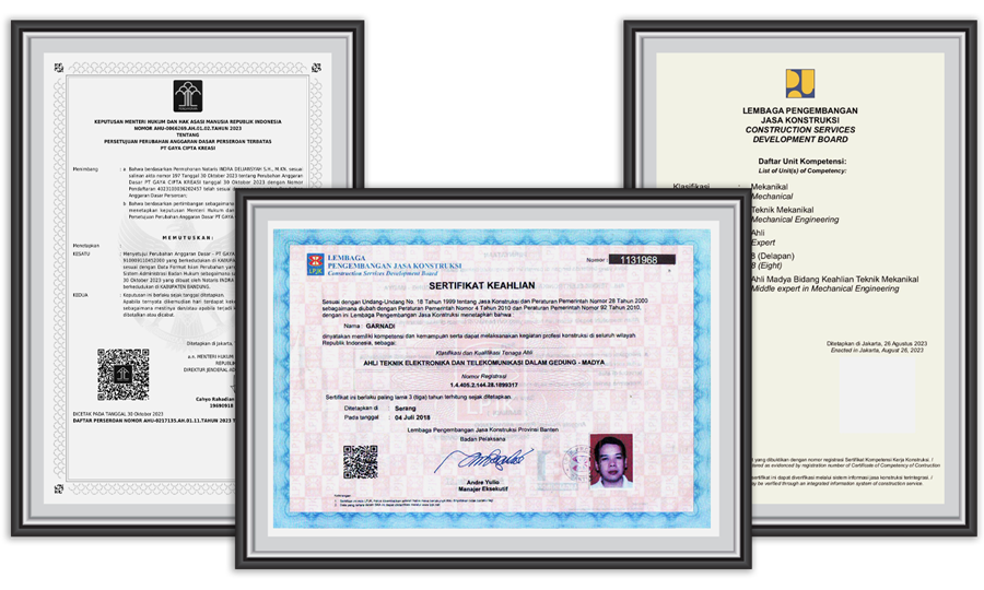 Lambang integritas dan kualitas